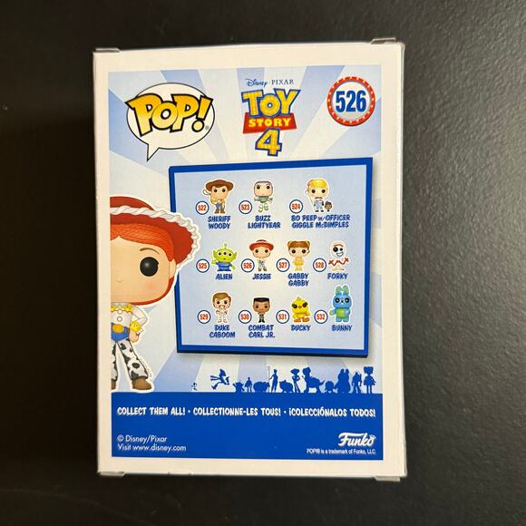 Funko Pop Disney Movies - Toy Story 4 - Jessie #526 - Cowgirl Vinyl Figure - Picture 3 of 6
